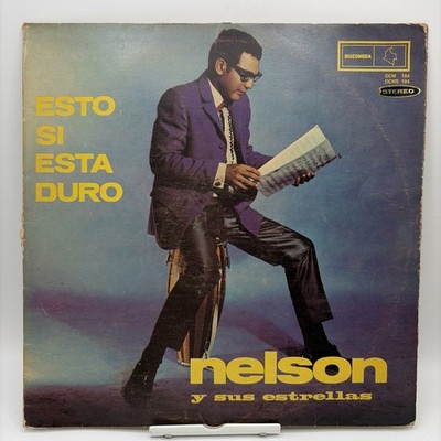 NELSON Y SUS ESTRELLAS Esto Si Esta Duro LATIN LP DISCOLANDO RARE SALSA record