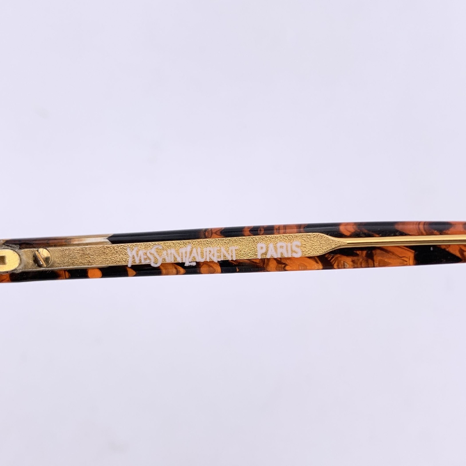 Occhiali da sole vintage Menphis marroni Yves Saint Laurent 56 14 135mm