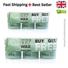 Just Wax Tea Tree Salon System Cream Wax 450g -2X  Pack of 3