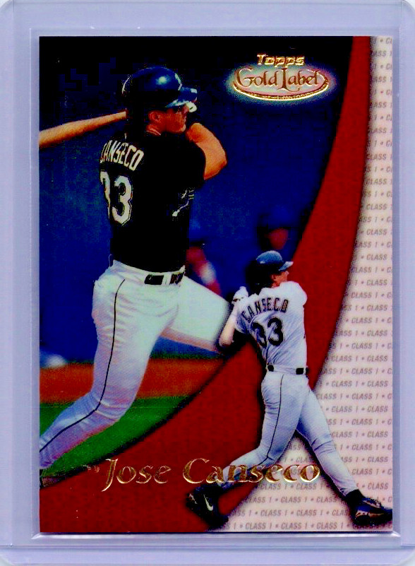 2000 Topps Gold Label - Jose Canseco #87 Class 1