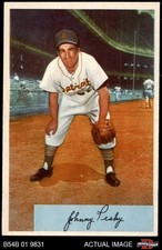 1954 Bowman #135 Johnny Pesky Tigers 7 - NM