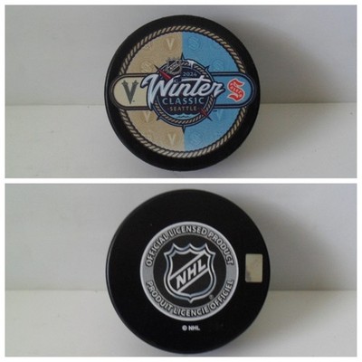 2024 NHL Winter Classic Puck - Vancouver Canucks vs Seattle Kraken - BRAND NEW