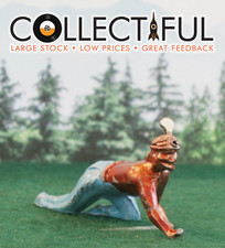 CRESCENT - VINTAGE LEAD FIGURE - AMERICAN INDIAN CRAWL - BRITAINS SIZE   574