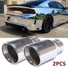 Car Exhaust Pipe Tip Rear Tail Throat Muffler Tailpipe For Dodge Charger 2006-23 Car Exhaust Pipe Tip Rear Tail Throat Muffler Tailpipe For Dodge Charger 2006-23