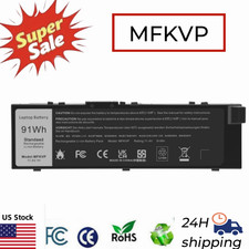 MFKVP Battery For Dell Precision 15 7510 7520 17 7710 7720 M7510 M7710 91Wh
