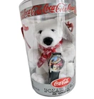 Coca-Cola Plush Polar Bear & Watch Set 1999, Vintage In Box