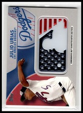 2017 Topps #IDML-JU Julio Urias Independence Day Commemorative MLB Logo Patch