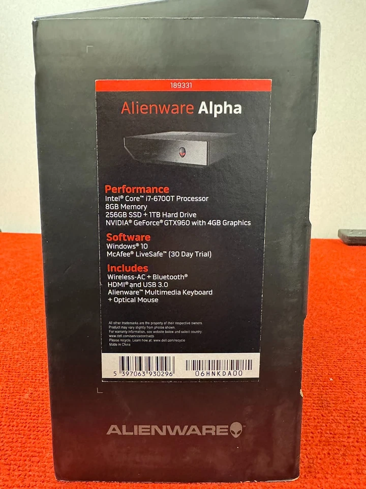 Alienware Alpha R2 Gaming | i7-6700T | GTX 960 | 16GB RAM | 256GB SSD | 1TB HDD - Image 4 of 4