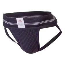 Jockstrap 3" Spodnie głęboko ochronne, pas - czarne