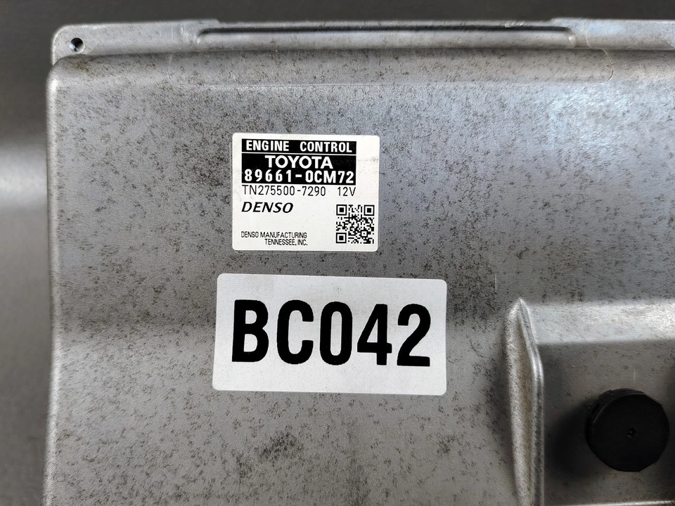 2012-2013 Toyota Tundra 5.7L ECU Engine Control Module 89661-0CM72 - Image 4 of 4