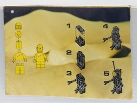 Vintage LEGO Classic Space 6931 FX-Star Patroller Instruction Manual 1985 Rare