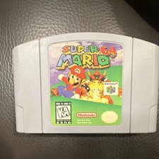 Super Mario 64 Nintendo 64 N64 Cartridge Only AUTHENTIC!!!!!NTSC-U/C US/Canada 