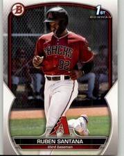 2023 Bowman Ruben Santana Prospects #BP-42 Arizona Diamondbacks