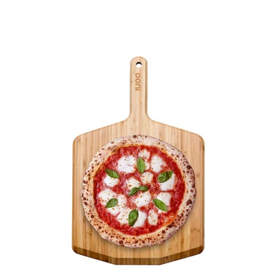 Ooni 12" Pizza Peel and Serving Board Bamboo Light Brown
