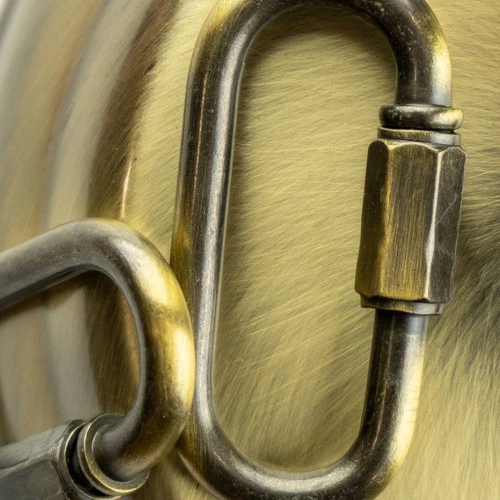 Crystorama Luxo 14" Wide Antique Brass Drum Ceiling Light - Picture 6 of 6