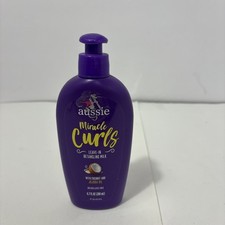 Aussie Miracle Curls with Coconut Oil, Paraben Free Detangling Milk Treatment