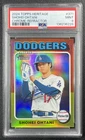 SHOHEI OHTANI PSA 9 2024 TOPPS HERITAGE #371 CHROME REFRACTOR 237/575 DODGERS
