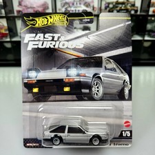 🔥HOT WHEELS PREMIUM TOYOTA AE86 SPRINTER TRUENO FAST&FURIOUS INITIAL-D JDM RARE
