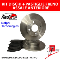KIT Bremsscheiben + BremsbeläGe Vorne Fiat Panda 312 1.3 Multijet/900 Twinair