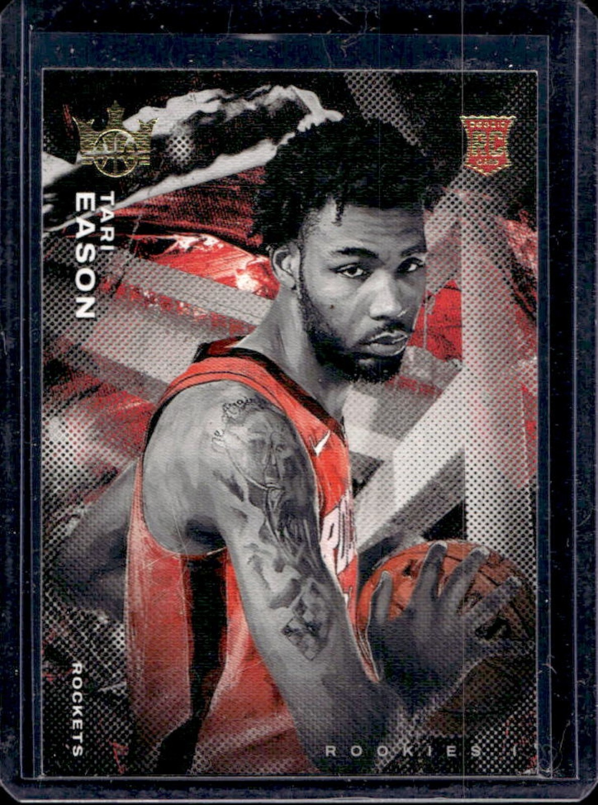 2022-23 Panini Court Kings Tari Eason Rookie RC Tier One #92 Rockets