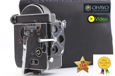 Works [Near MINT] Bolex Paillard Bolex H8 Reflex 8mm Cine Film