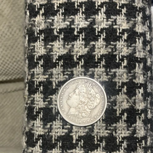 1885 Morgan Silver Dollar $1 Coin E Pluribus Unum United States Uncertified