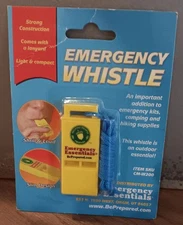 Emergency Whistle Essentials New In Package Nip Vintage Vtg Rare