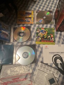 SEGA DREAMCAST Black sports edition complete in Box Bundle Gamin System