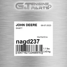 NAGD237 SHAFT fits JOHN DEERE (New OEM Open Box)