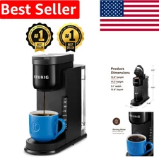 Keurig K-Express Black Coffee Maker - Brew 8, 10, 12oz Cups with Strong Flavor