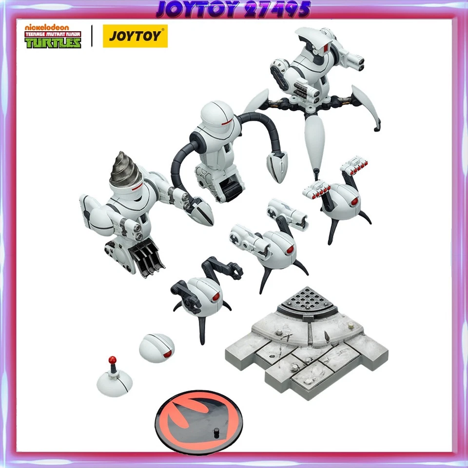 JOYTOY 1/18 Action Figure Teenage Mutant Ninja Turtles TMNT-Roadkill Rodney Toys