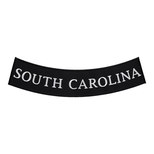 South Carolina State Bottom Rocker Patch, U.S. 50 States Patches | eBay