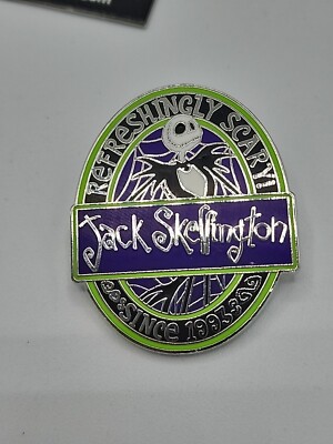 DISNEY Pin NBC Vintage Jack Skellington Refreshingly scary 110403