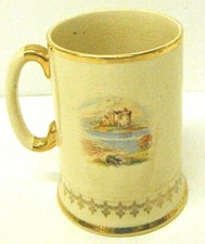 Vintage Arthurwood Made in England Windsor Castle Gold Trim Mug Looks Unused