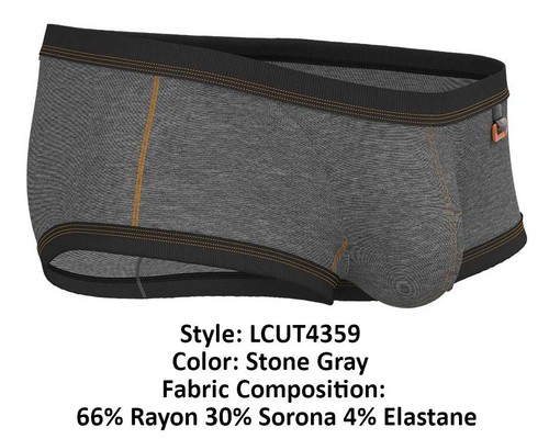 Private Structure LCUT4359 Barn Boy Low Rise Trunk Color Stone Gray - Picture 9 of 16