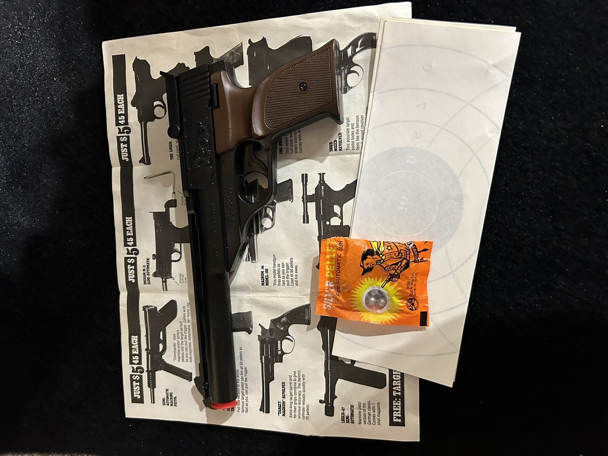 Vintage 1960s Tiger Japan Plastic Toy Pellet Gun Competition Vintage 1960s Tiger Japan Plastic Toy Pellet Gun Competition