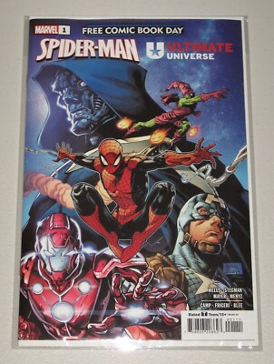 Spider-Man Ultimate Universe 2024 FCBD Unstamped NM! Mylar Bag + Board 8 pix