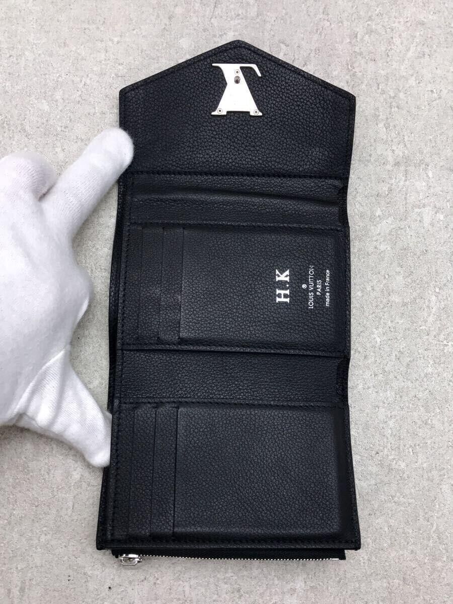 Louis Vuitton Mylockme Compact Wallet, Black, One Size