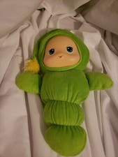 Hasbro Playskool Glo Worm 2017 Glow Worm 10" Green Soft plush Light Up
