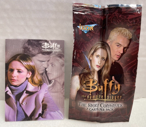 Buffy the Vampire Slayer The Story Continues Trading Cards & Chase Ikon 2003 - Picture 9 of 14