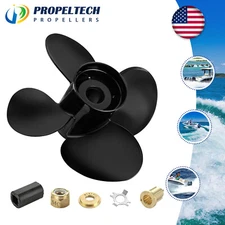 13.8 x 13P Outboard Propeller For Mercury 40-140HP 15 Spline Tooth 48-8M8026570