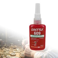 Blokada gwintów 609 Zdejmowany środek blokujący gwint Średnia wytrzymałość Środek śrubowy