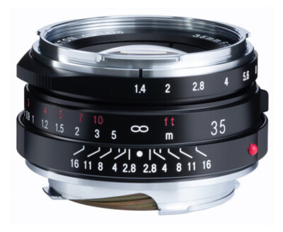 Voigtländer Objektiv Nokton 35 mm 1,4 S.C. II VM Leica M Schwarz