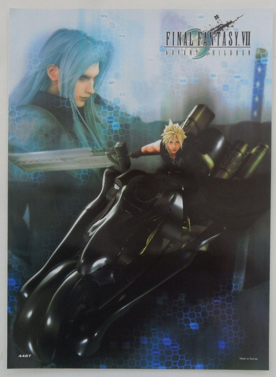 Final Fantasy VII - Cloud & Yazoo - Poster - (# 4487