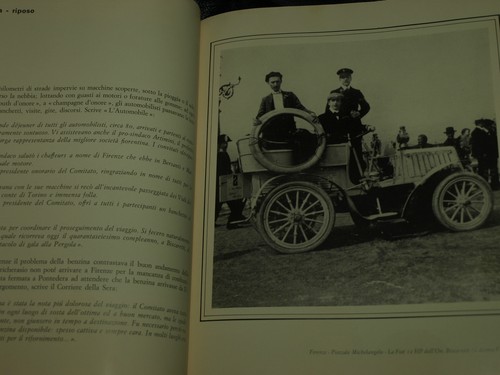 IL PRIMO GIRO D'ITALIA IN AUTOMOBILE 1901 DINA REBAUDENGO PANHARD 40 CALTELLOTTI - Foto 3 di 4