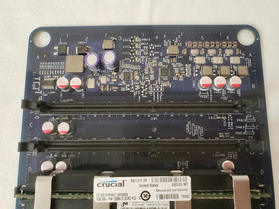 Apple Mac G5 Memory Riser Card w/ 2 Gig DDR2 667mHz Memory - Image 4 of 4