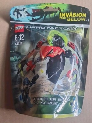 Lego | Hero Factory | Tunneler Beast vs. Surge | Neu | OVP | 44024