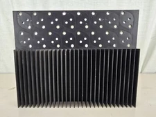 Large Aluminum Heat Sink 9-7/8 x 7-1/2 x 1-1/4 PN 2003-015-D038 REV B