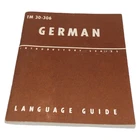 Manual TM 30-306 German Language Guide US Army US American