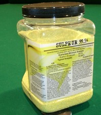 Sulfur 99.9 Pure   Granular Burning Sulfur 